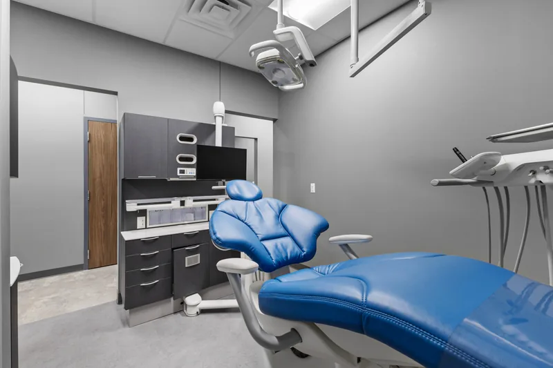 A two-chair treatment bay at NS Family Dental